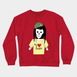 I Love Sushi Crewneck Sweatshirt